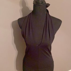 Zara Tie Neck Crop Top